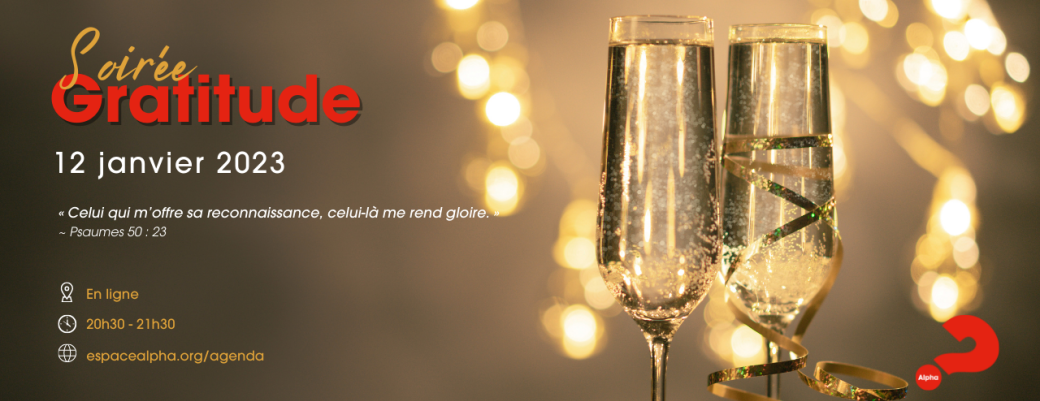 Soirée Gratitude - En ligne