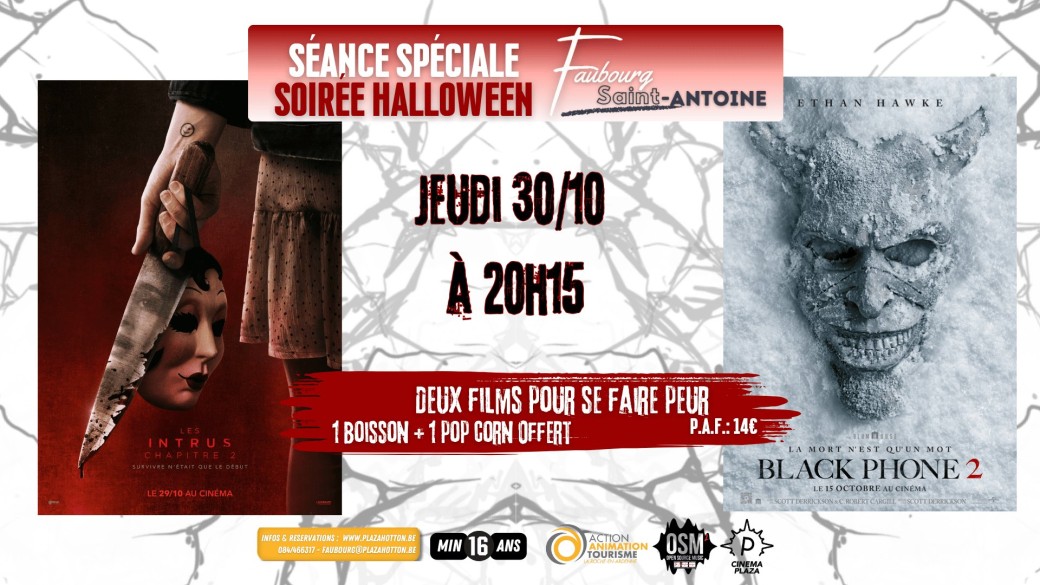 Soirée Halloween - Séance Spéciale - Le Faubourg Saint-Antoine