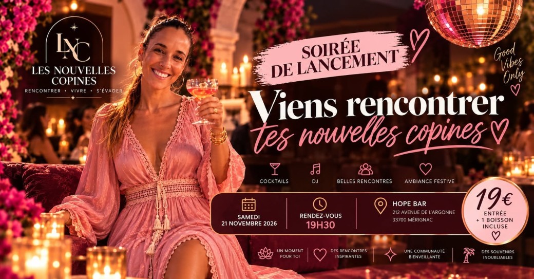 soirée Inauguration Les Nouvelles Copines