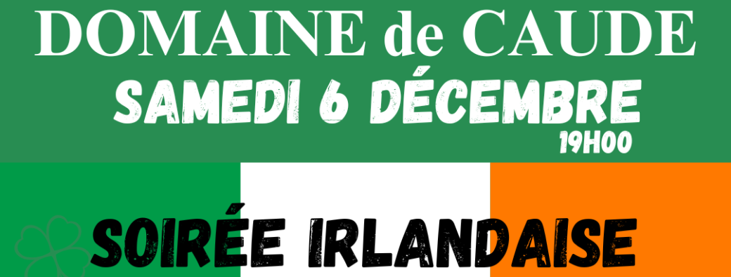 Soirée Irlandaise 6 décembre