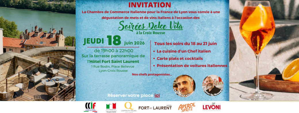 Soirée Italienne Dolce Vita