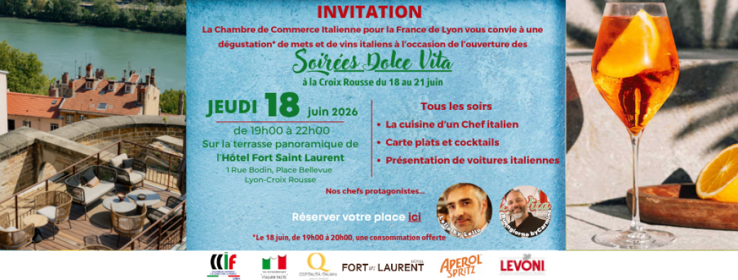 Soirée Italienne Dolce Vita