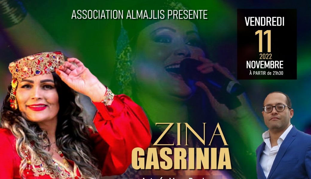 Soirée JAW TOUNSI avec Zina Gasrinia et Maestro Houssem à  Lyon 
