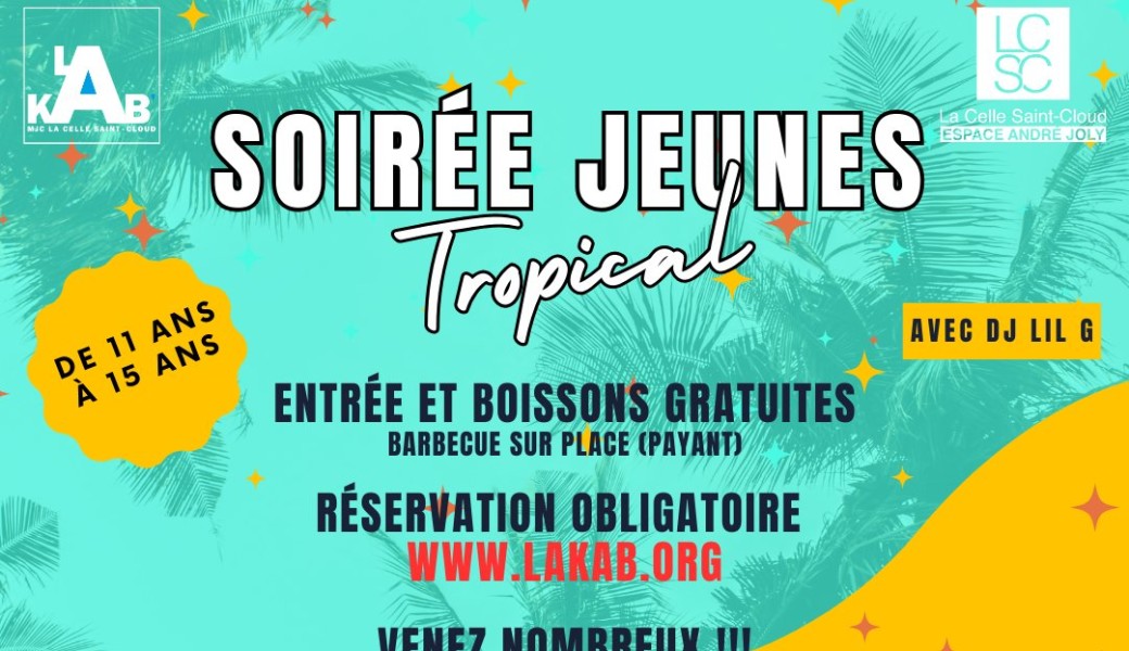 Soirée jeunes "Tropical"