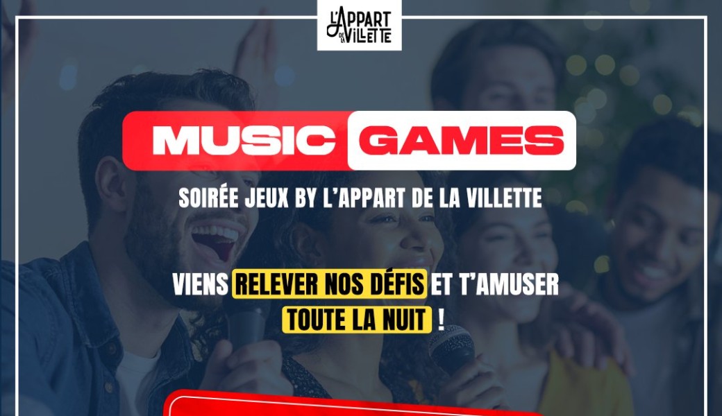 Soirée jeux à boom boom villette