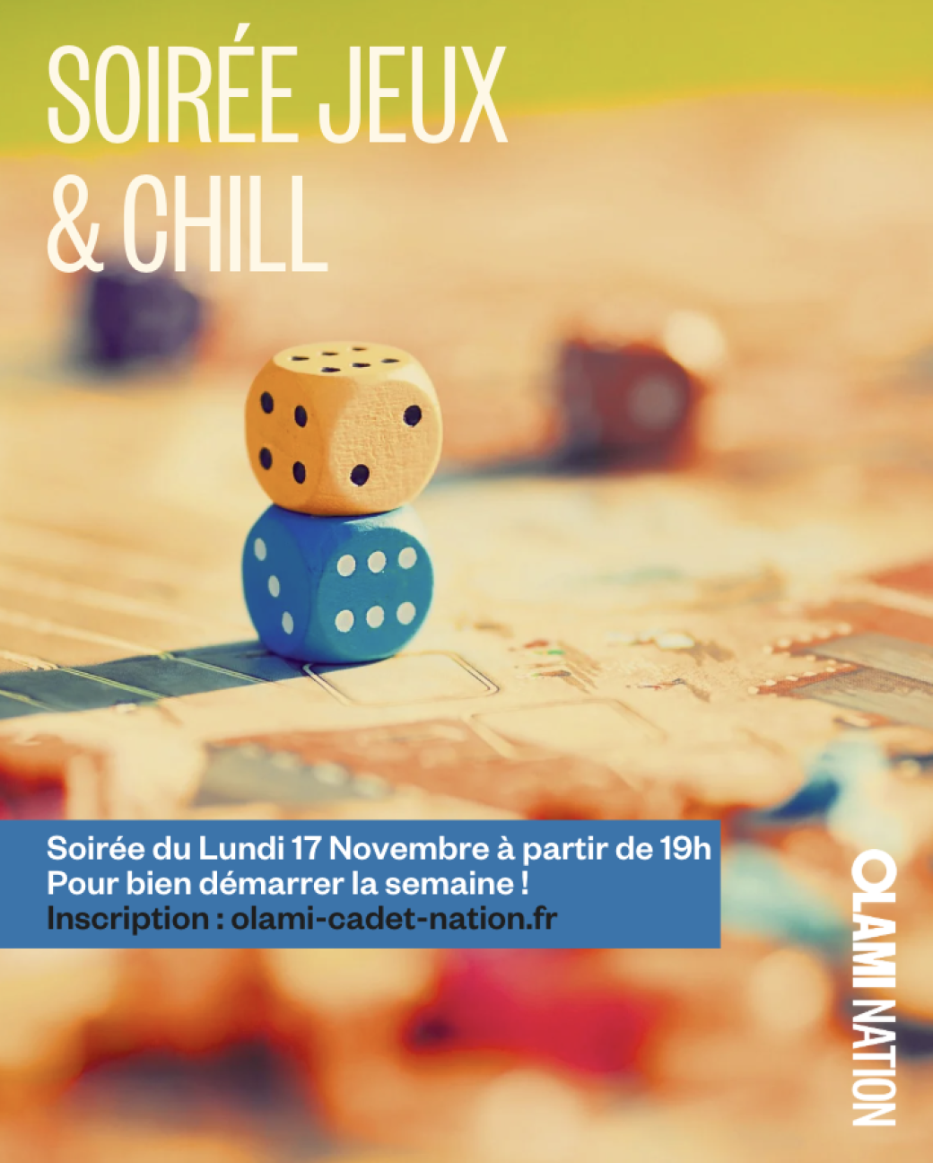 Soirée Jeux & Chill 