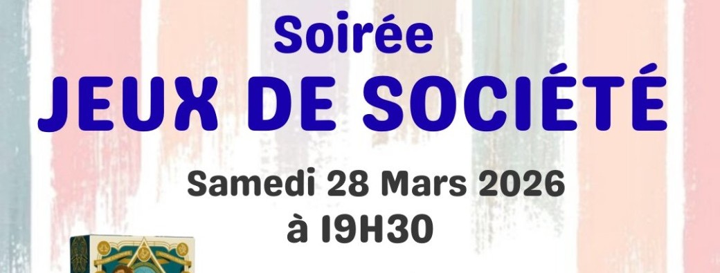 Soirée Jeux de société