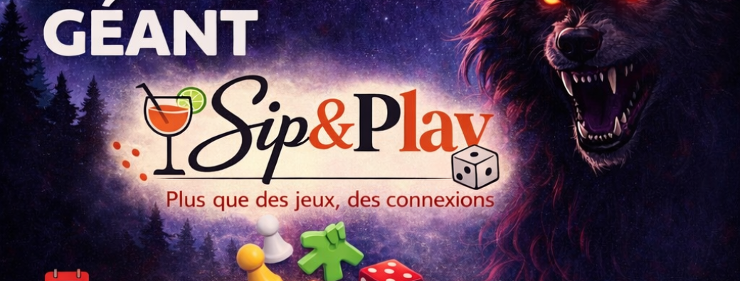 Soirée jeux / loup garou - Sip&Play