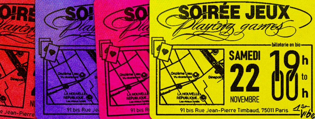 Soirée jeux « Playing Games » Éd. 4