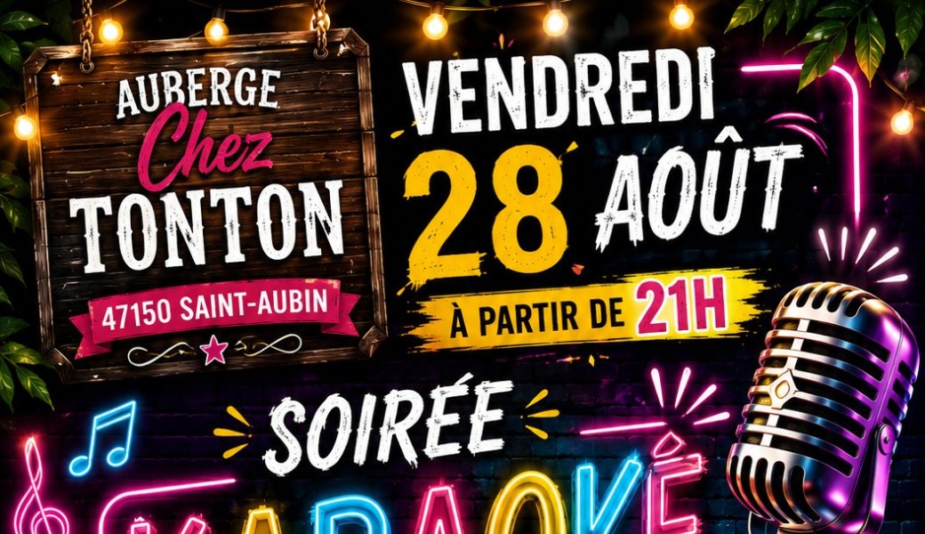 SOIREE KARAOKE avec VONVON
