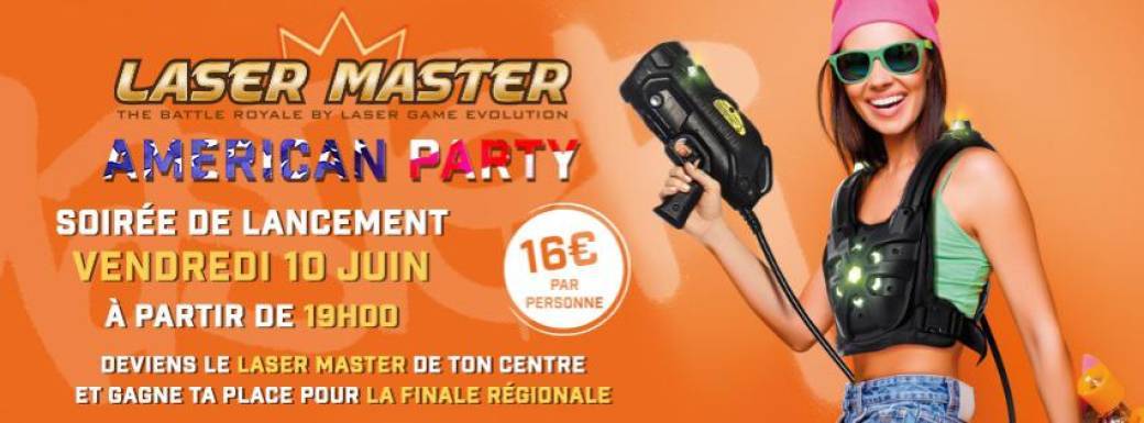 Soirée LASER MASTER - BATTLE ROYALE 