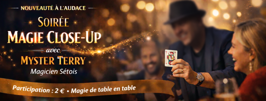 Soirée Magie Close Up 