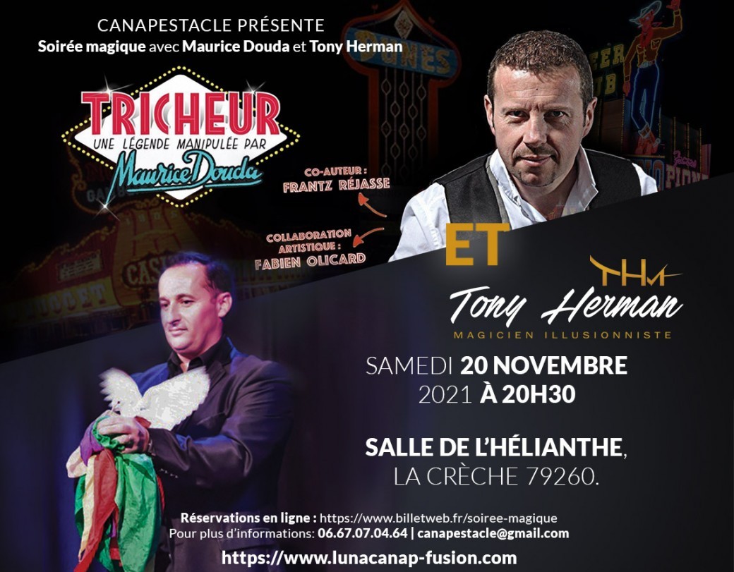 La Soirée Magique avec Maurice Douda  & Tony Herman