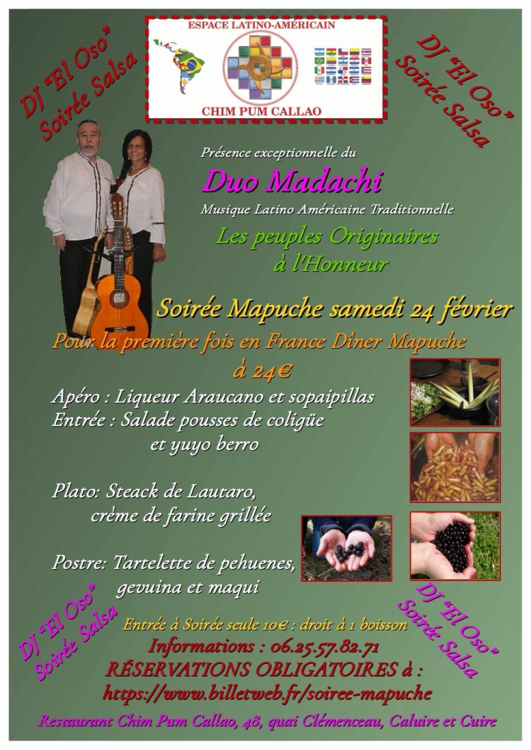 Soirée Mapuche