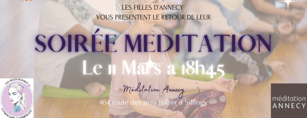 Soirée méditation Les Filles d'Annecy
