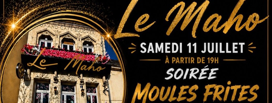 Soirée moules frites à volonté 