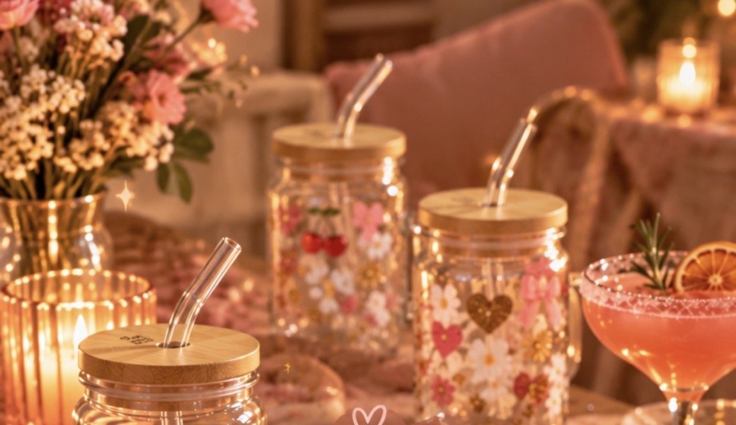 Soirée mug girly