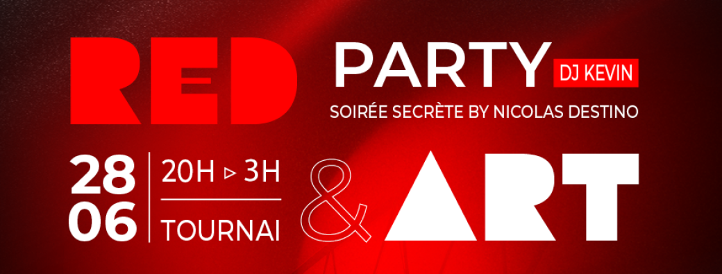 RED PARTY - DESTINO GALLERY - Soirée Secrète by Nicolas Destino