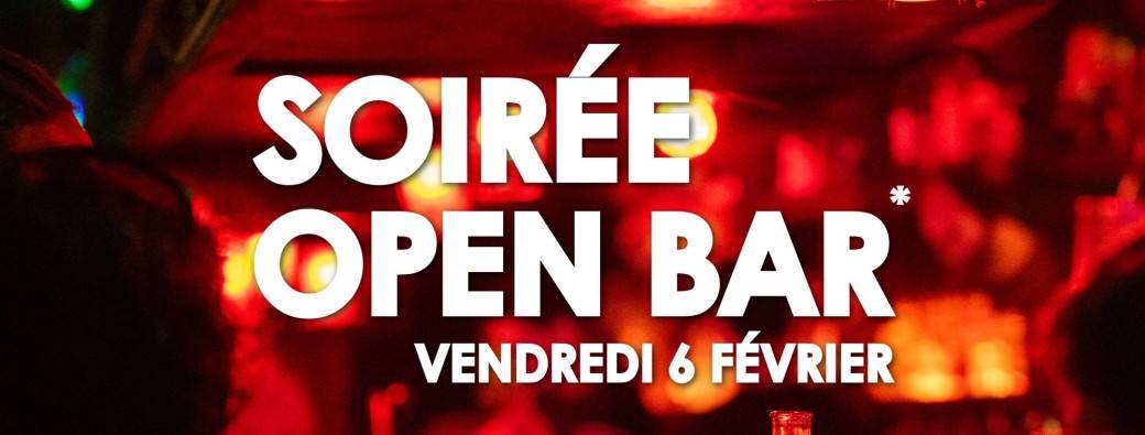 Soirée Open Bar