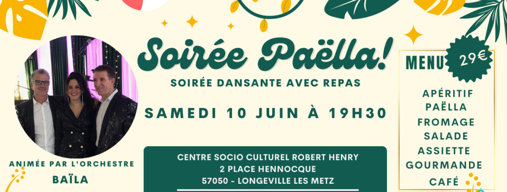 Soirée paëlla dansante