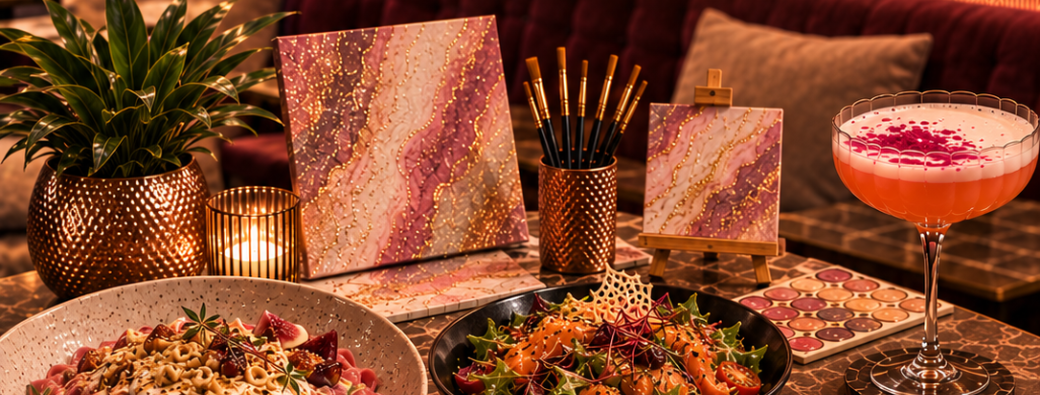 Soirée peinture & dîner - SANZARU