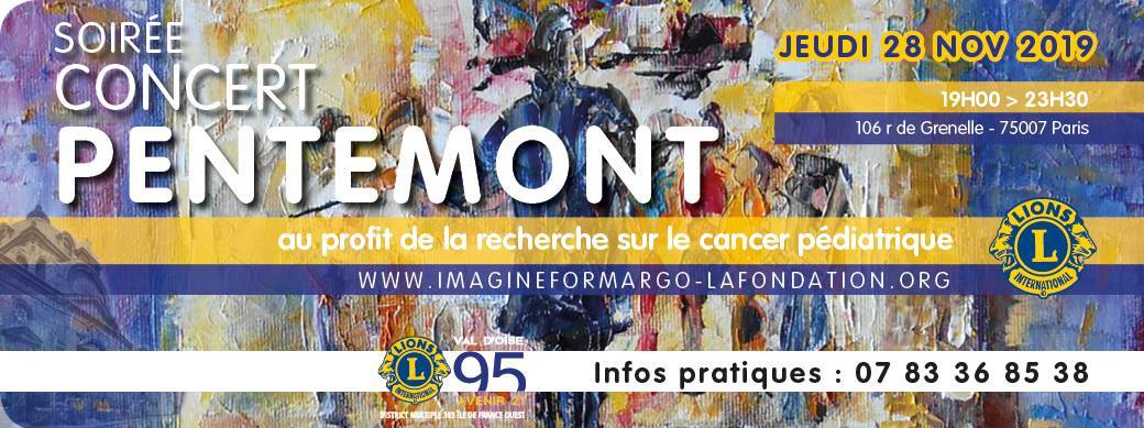 Soirée Pentemont Lions Club 95 Avenir 21