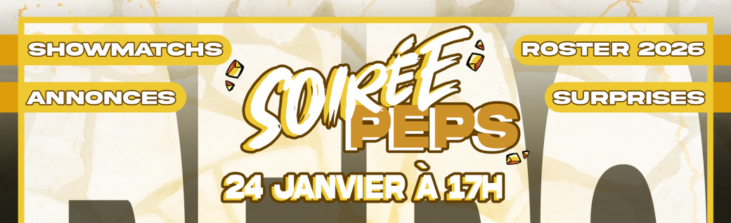 Soirée Peps 2026
