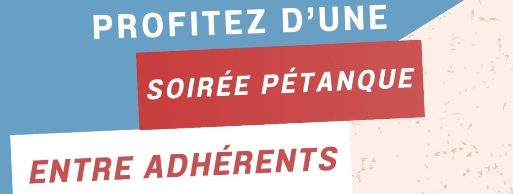 Soirée pétanque