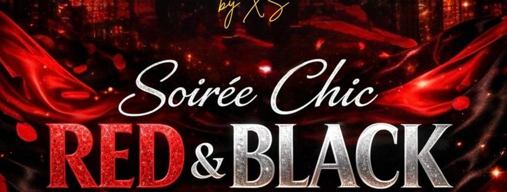 Soirée Phoenix Red & Black
