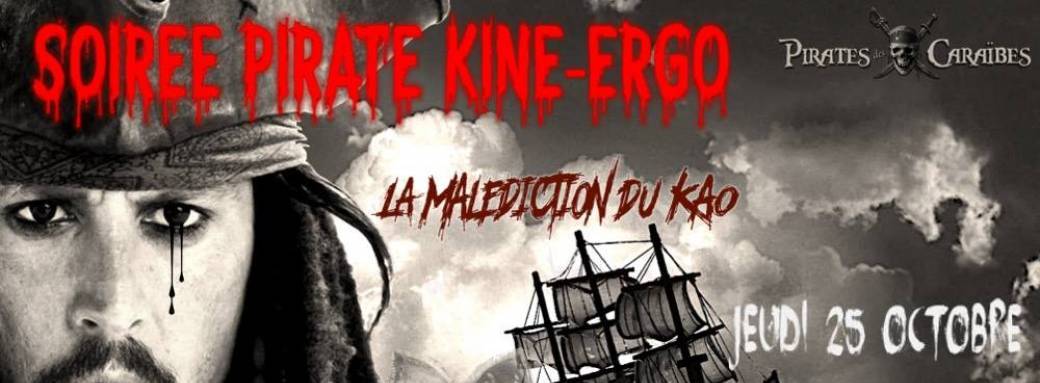 Soirée Pirate Kiné-Ergo : La Malédiction du Kao