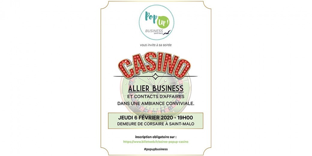 Soirée Pop'Up "Casino"