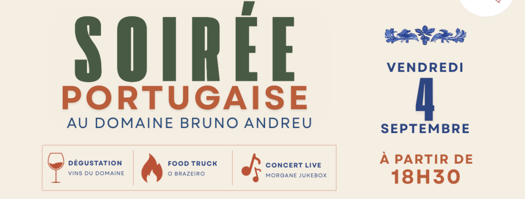 Soirée d’Été – Édition Portugaise au Domaine Bruno Andreu