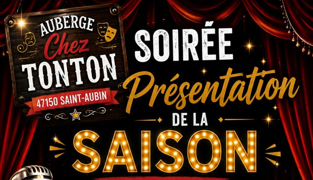 SOIREE PRESENTATION SAISON 2026-2027