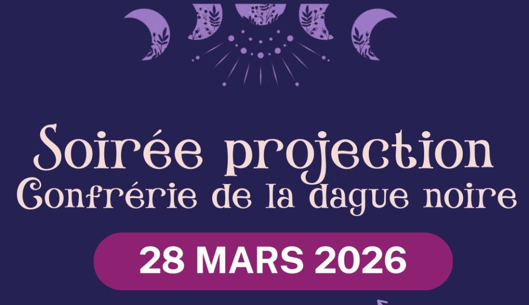 Soirée projection La confrérie de la dague noire