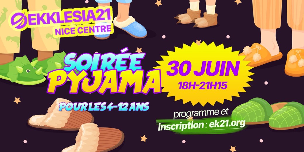 Soirée pyjama des enfants (4-12 ans)