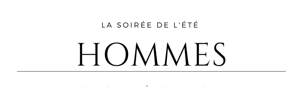 Soirée rencontre homme