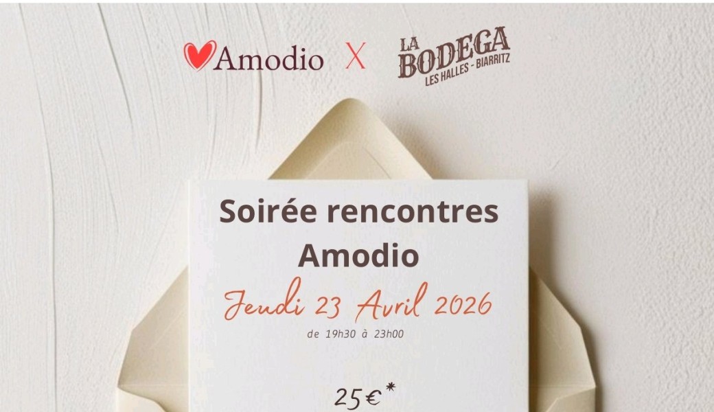 Soirée Rencontres Amodio 