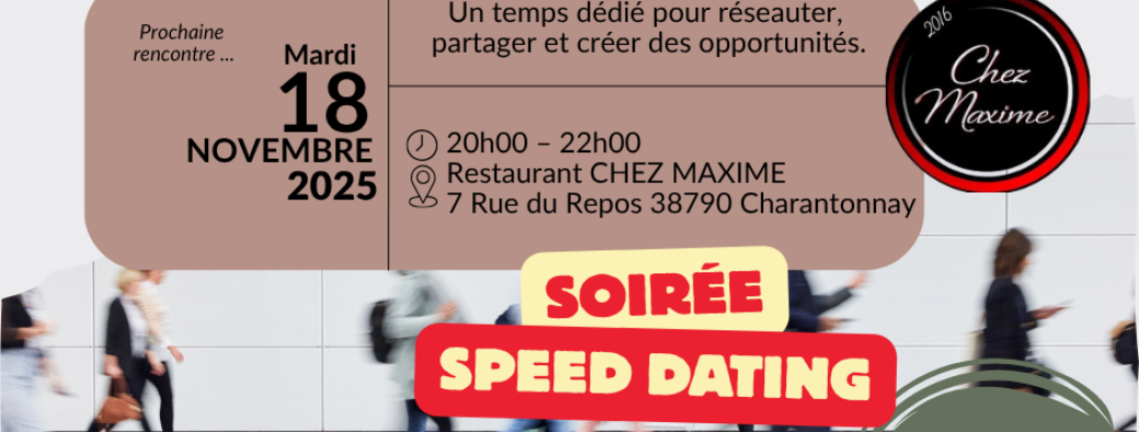 Soirée Réseau Entrepreneurs 18/11/2025