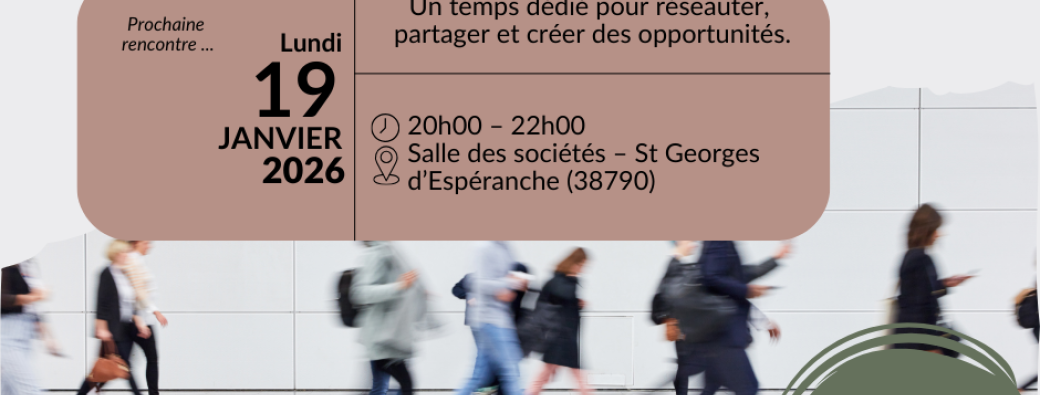 Soirée Réseau Entrepreneurs 19/01/2025