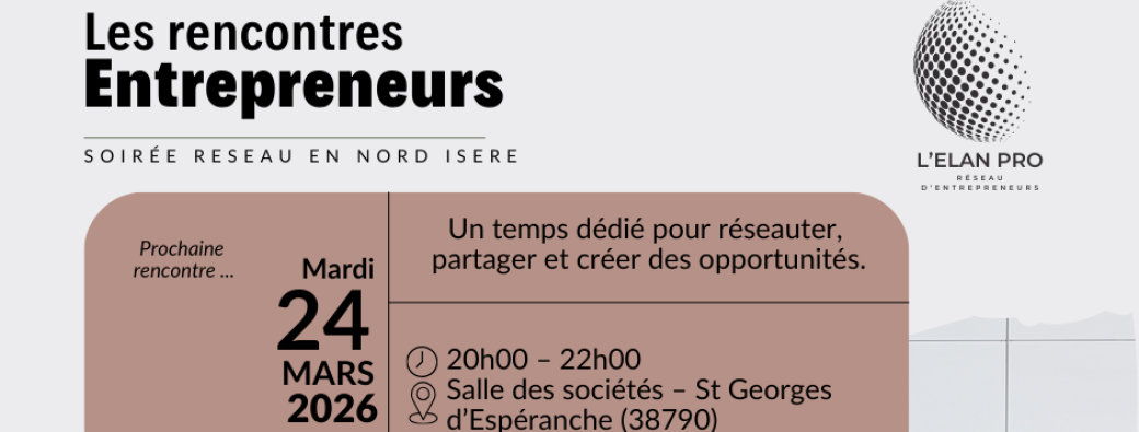 Soirée Réseau Entrepreneurs 24/03/2026