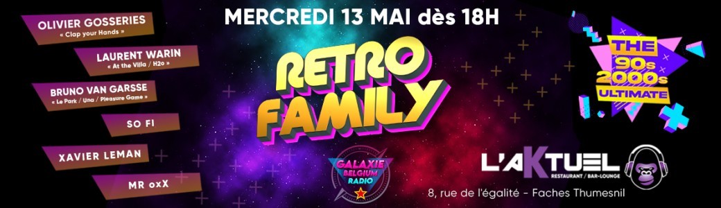 Soirée Retro Family