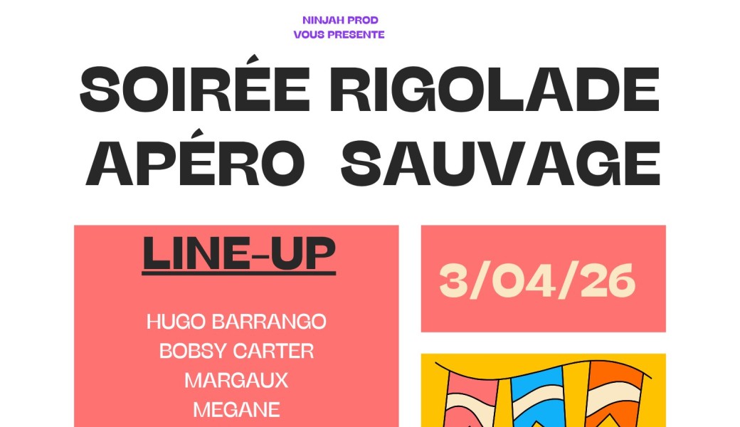 SOIREE RIGOLADE APERO SAUVAGE