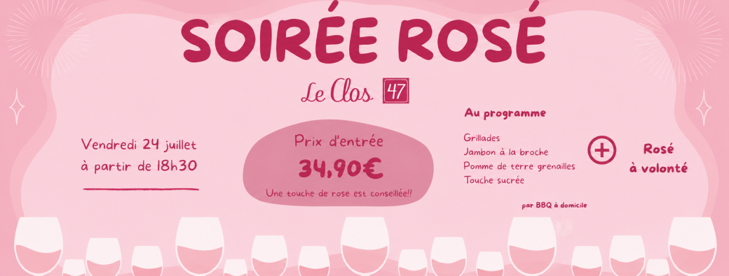Soirée Rosé 