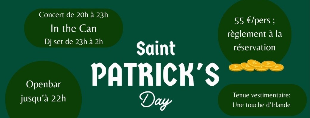 Soirée Saint-Patrick
