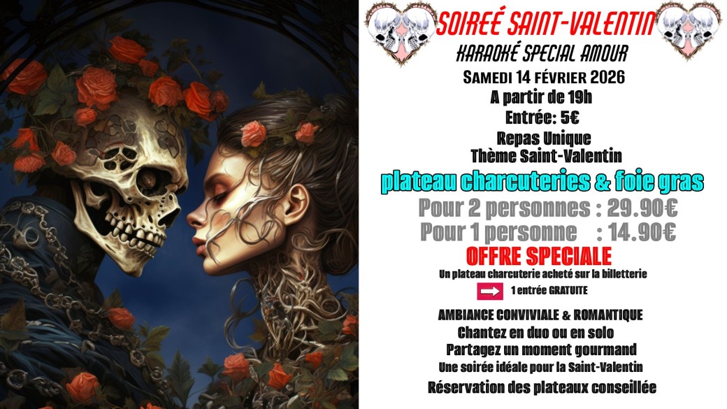 Soirée saint-Valentin