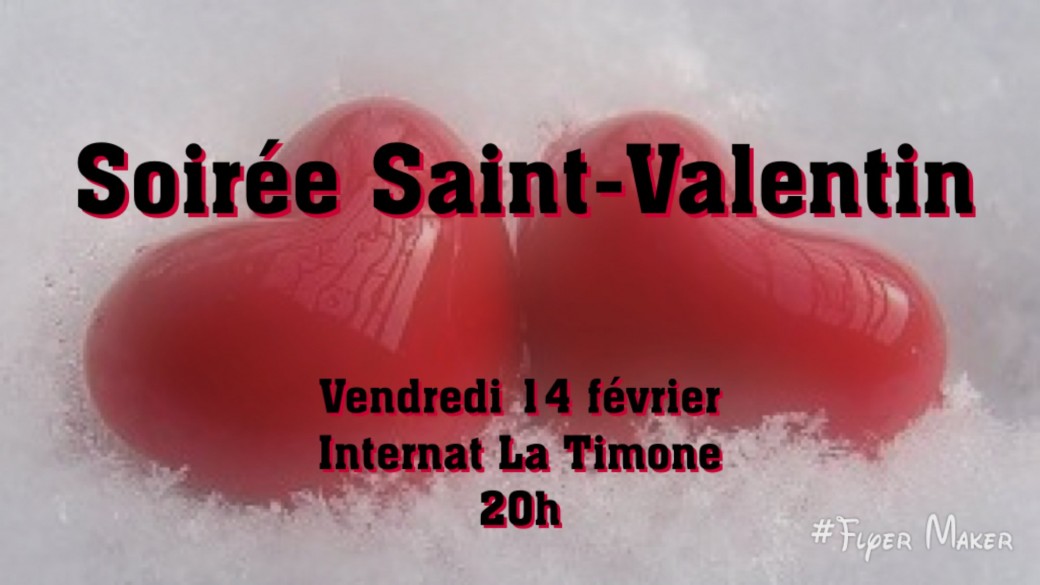 Soirée Saint Valentin 