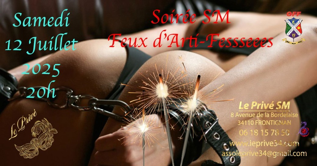 Soirée SM Feux d'Arti-Fessseees