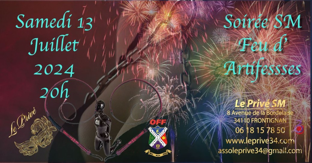 Soirée SM Feux d'Artifessses