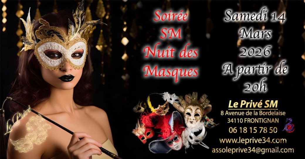 Soirée SM Nuit des Masques