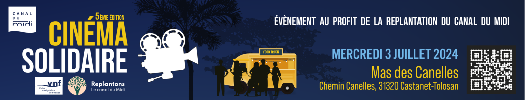 Soirée solidaire au Mas des Canelles au profit de la replantation du canal du Midi